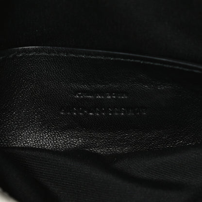 Saint Laurent Crinkled Calfskin Matelasse Monogram Baby Niki Chain Satchel Crema Soft 7 of 14