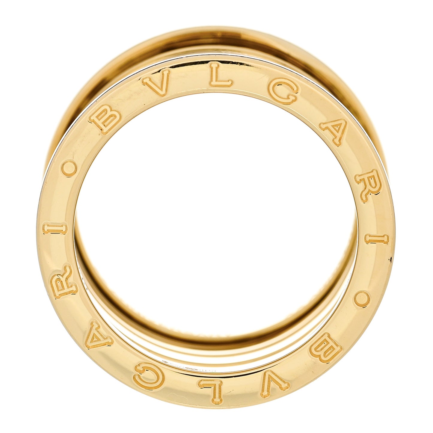 18K Yellow Gold B.Zero1 Five-Band Anniversary Ring 58 8.25