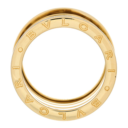 Bulgari 18K Yellow Gold B.Zero1 Five-Band Anniversary Ring 58 8.25 4 of 7