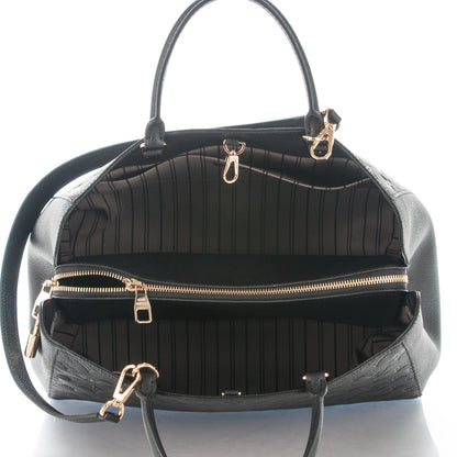 Louis Vuitton Empreinte Montaigne GM Black 5 of 7