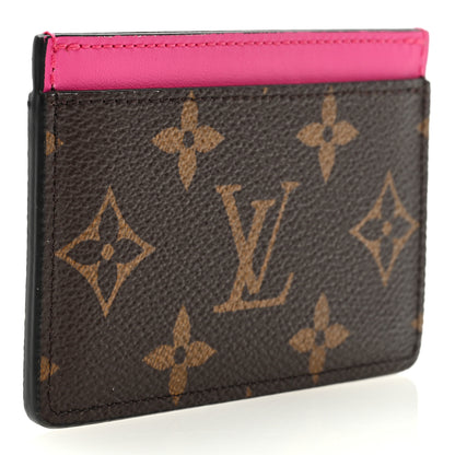 Louis Vuitton Monogram Card Holder Rose 3 of 6