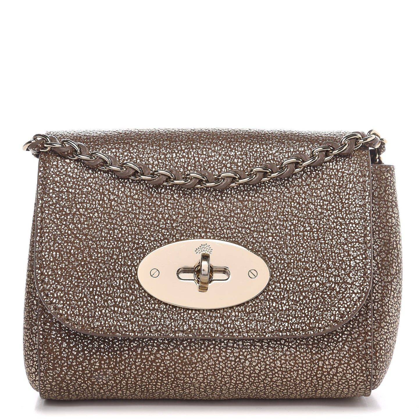 Metallic Goatskin Mini Lily Mushroom