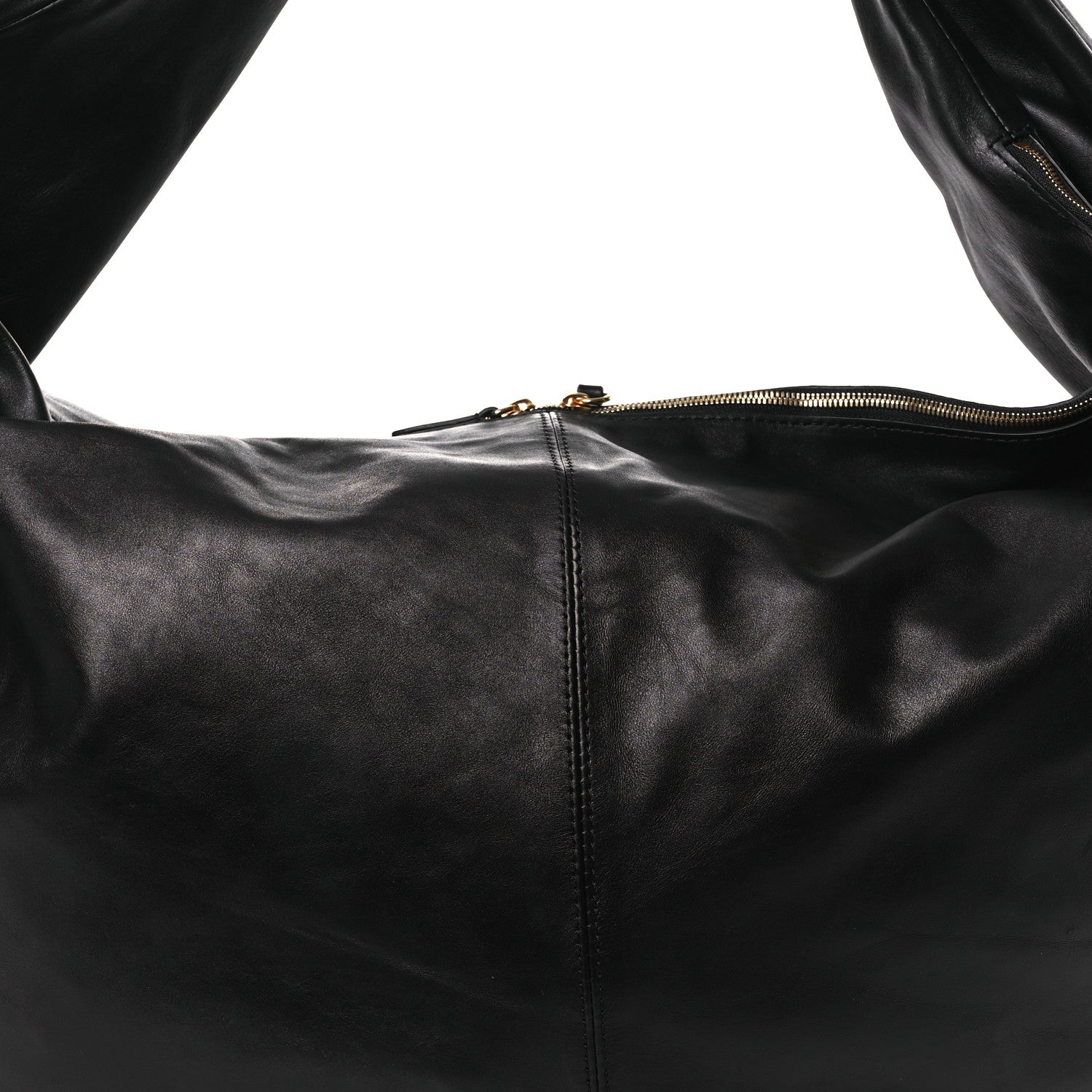 Khaite Vintage Calfskin Extra Large Olivia Hobo Black 7 of 10