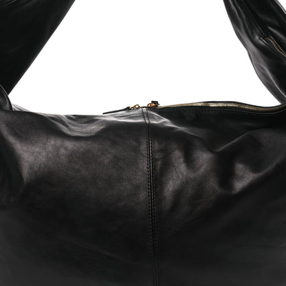 Khaite Vintage Calfskin Extra Large Olivia Hobo Black 7 of 10