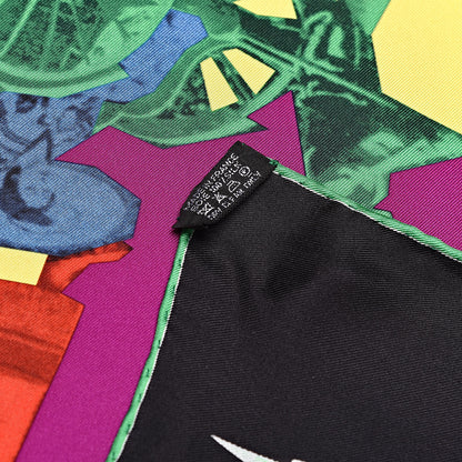 Hermes Silk Pierre Loti L'Ame Voyageuse Scarf 90 3 of 4