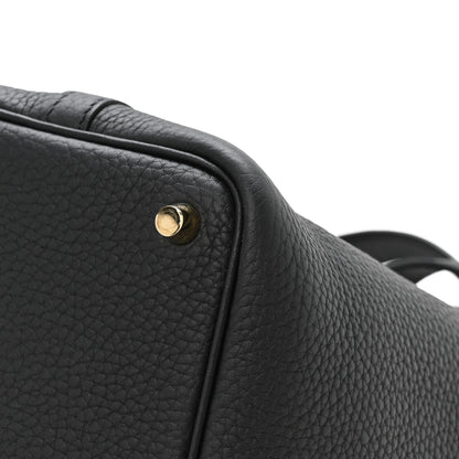 Hermes Taurillon Clemence Picotin Lock 18 PM Black 9 of 12