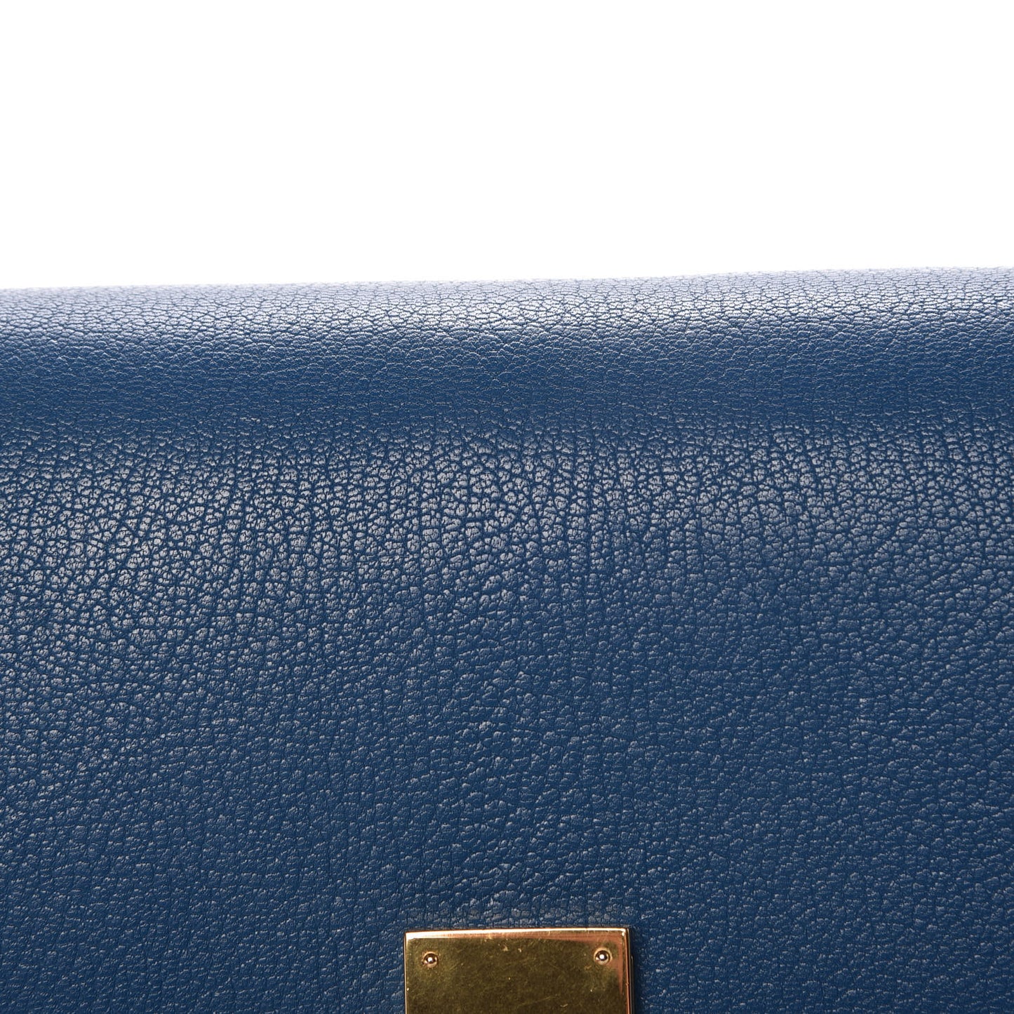 Goatskin Medium Classic Box Flap Bag Deepsea