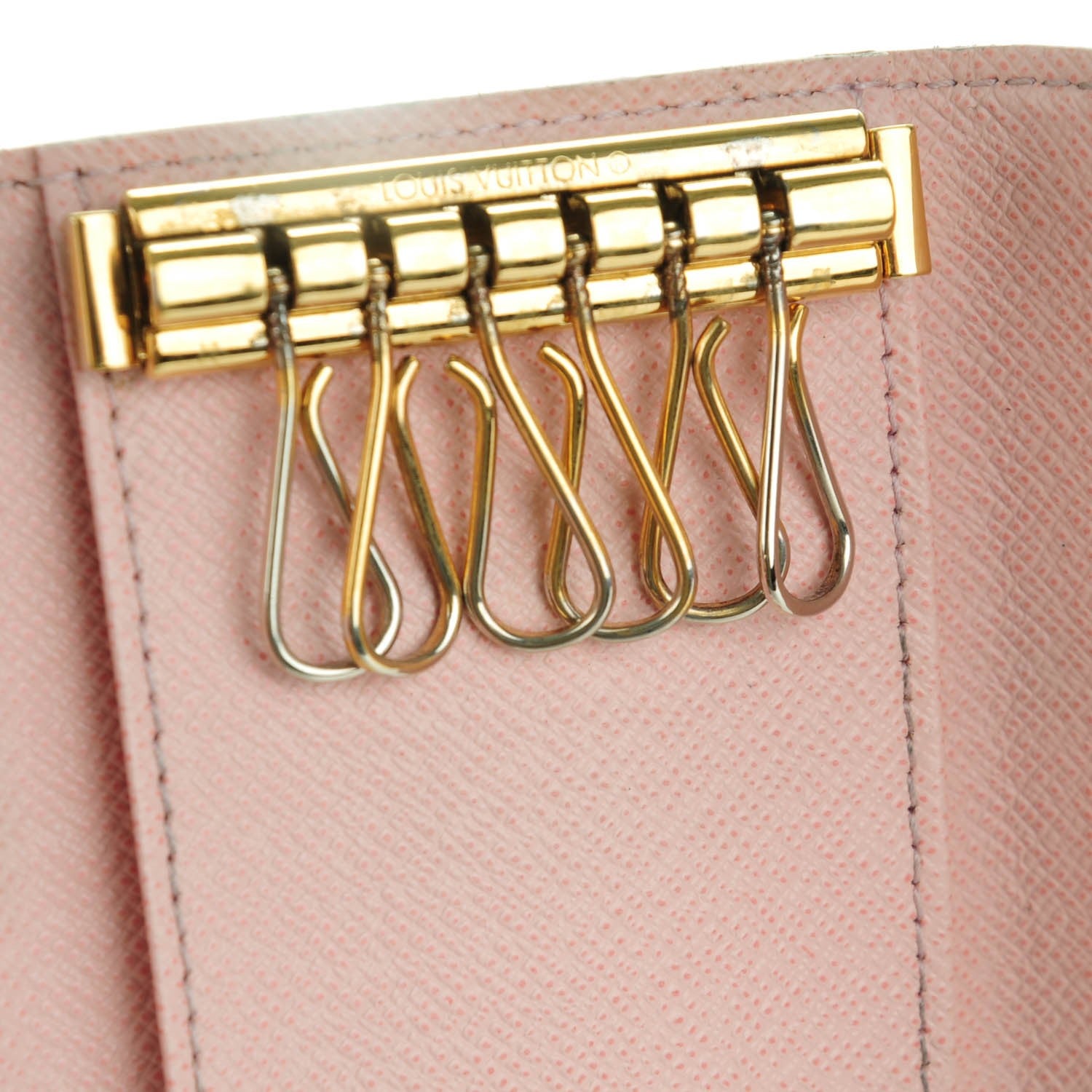 Louis Vuitton Monogram Multicles 6 Key Holder Rose Ballerine 9 of 9