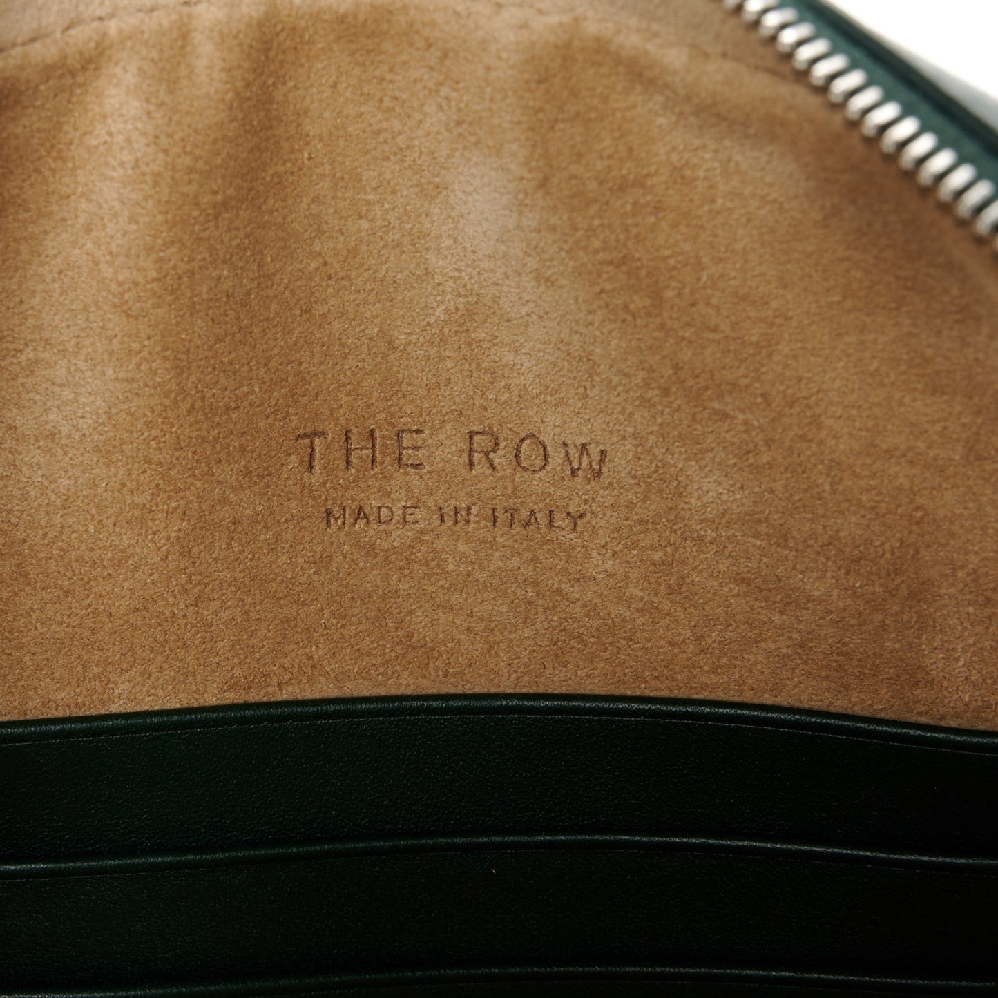 Calfskin Single Mignon Shoulder Bag Bottle Green