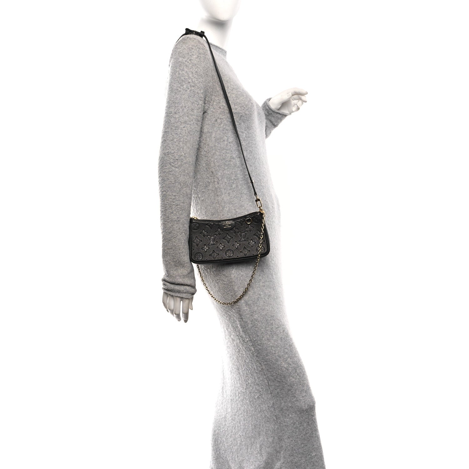 Louis Vuitton Empreinte Easy Pouch On Strap Black 2 of 10