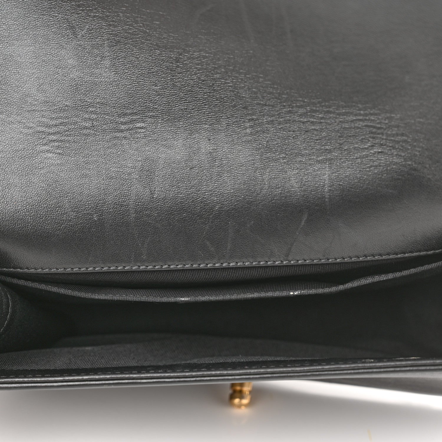 Chanel Lambskin Quilted Medium Boy Flap Black 5 of 14