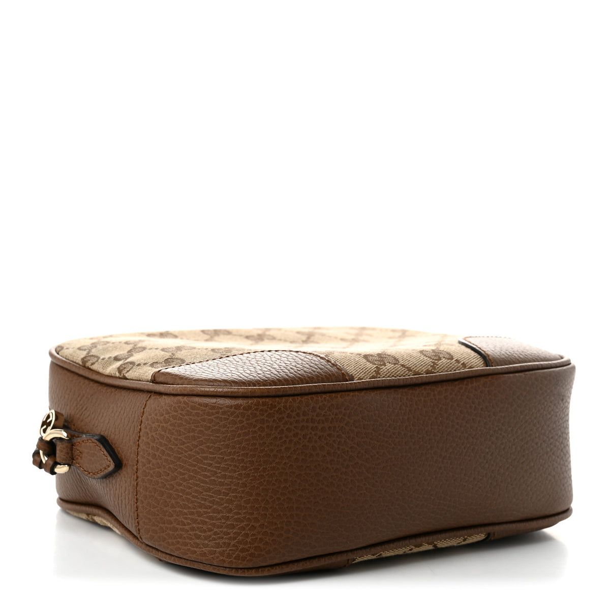 Gucci Monogram Mini Bree Messenger Bag Beige Tabacco 3 of 10