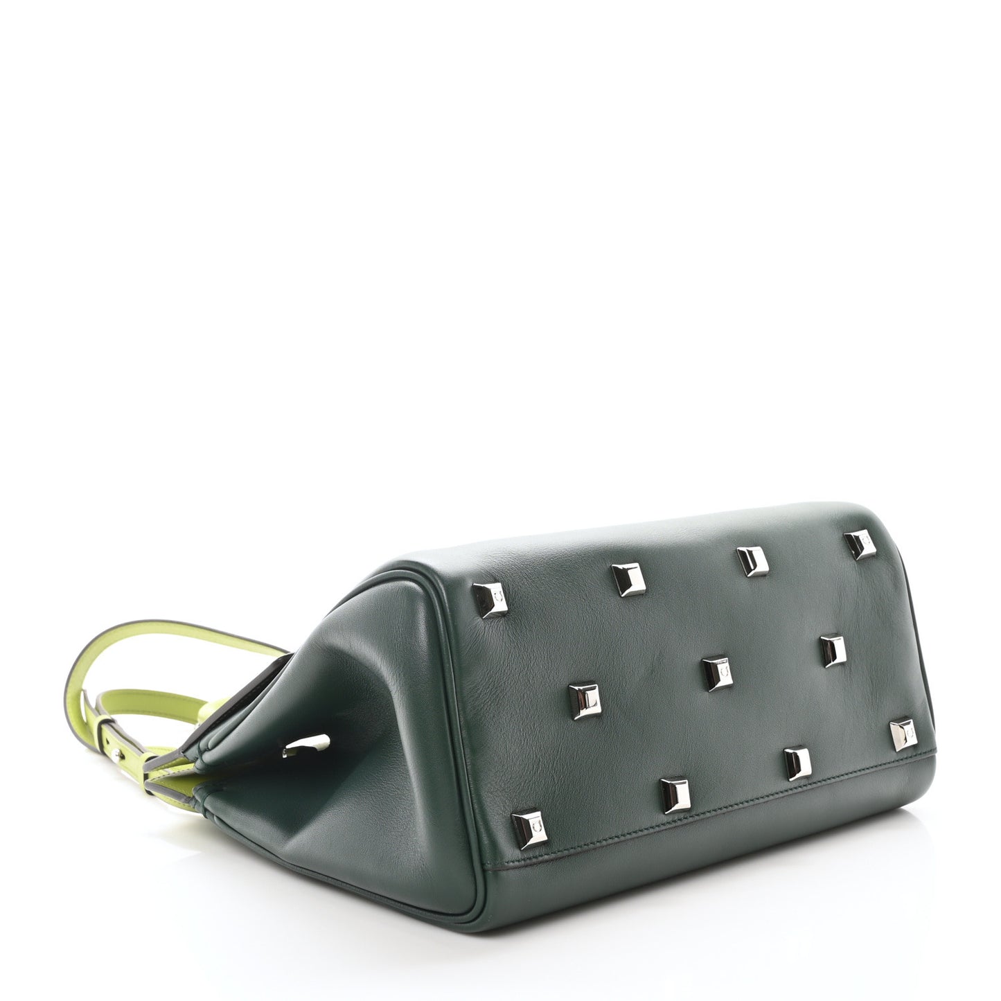 Calfskin The Studio Bag Pine Absinthe
