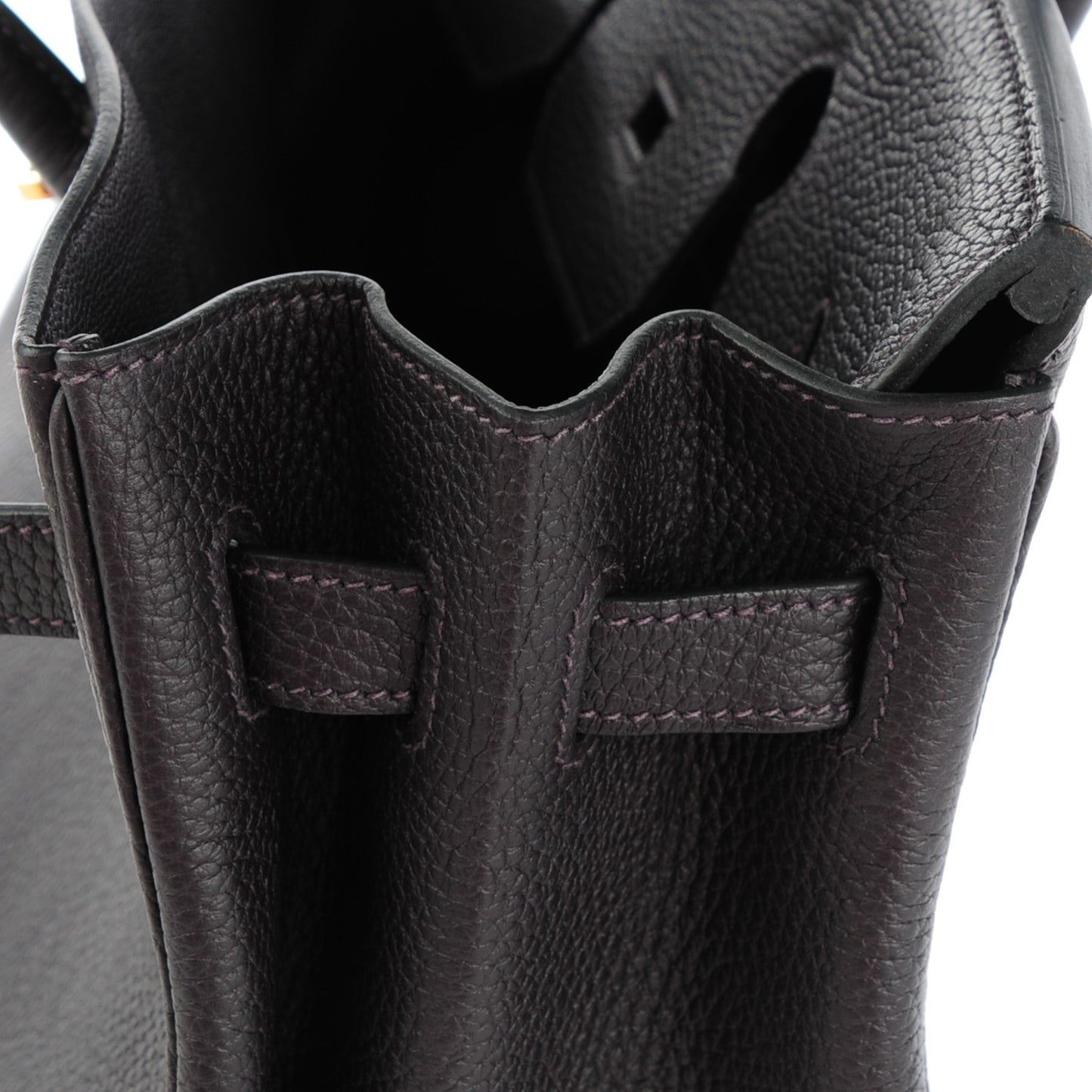 Taurillon Clemence Birkin 35 Graphite