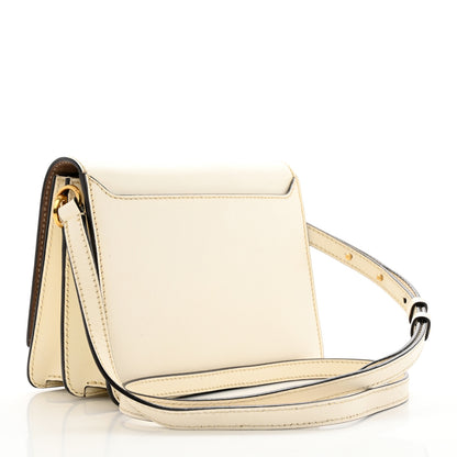 Jimmy Choo Calfskin Madeline Shoulder Bag White 3 of 12