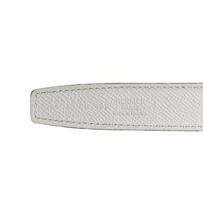 Hermes Epsom 24mm Mini Constance H Belt 85 34 Bleu Brighton White 4 of 7