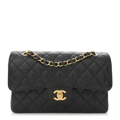 Chanel Caviar Quilted Small Double Flap Black 1 of 11