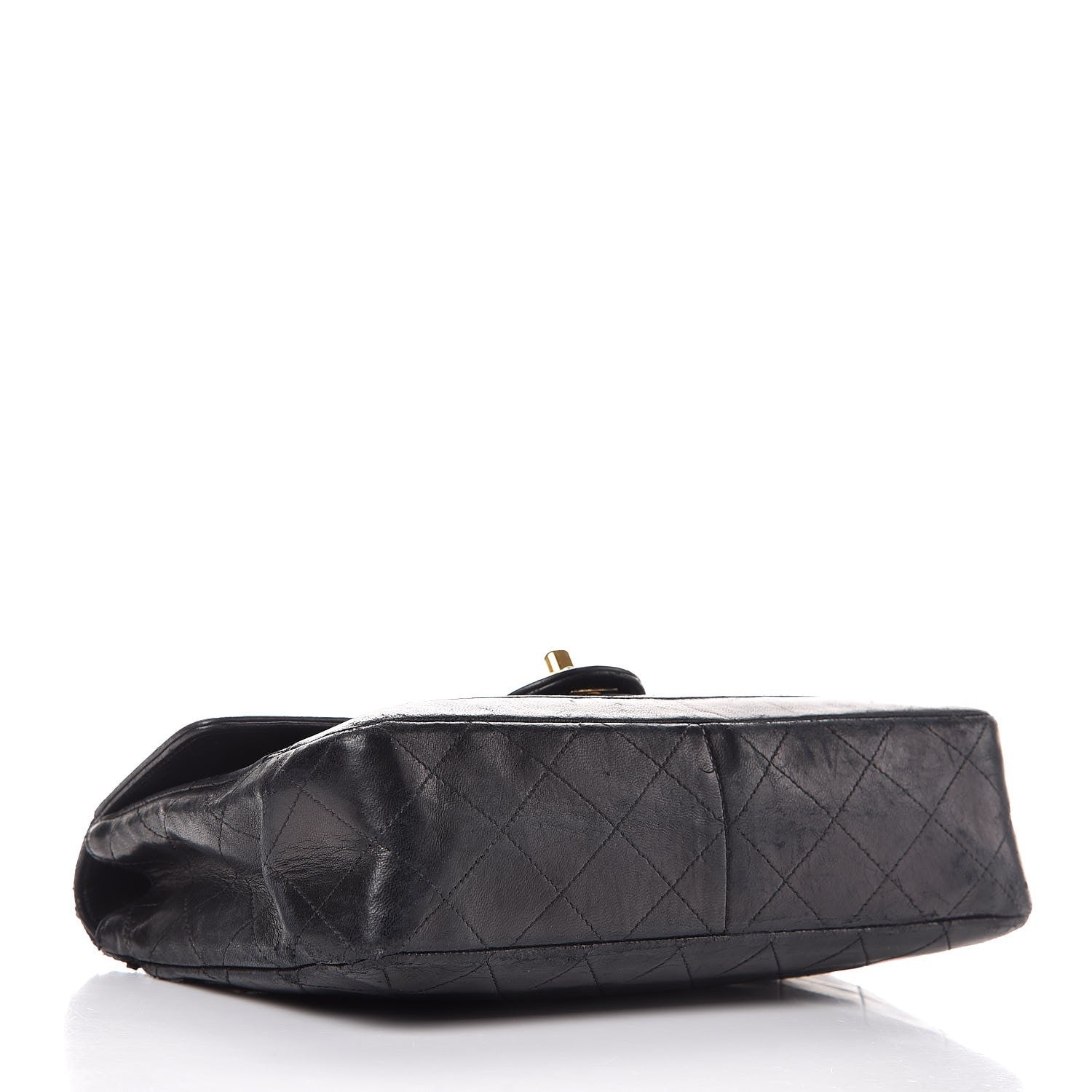 Chanel Lambskin Quilted Medium Single Flap Black 5 of 24