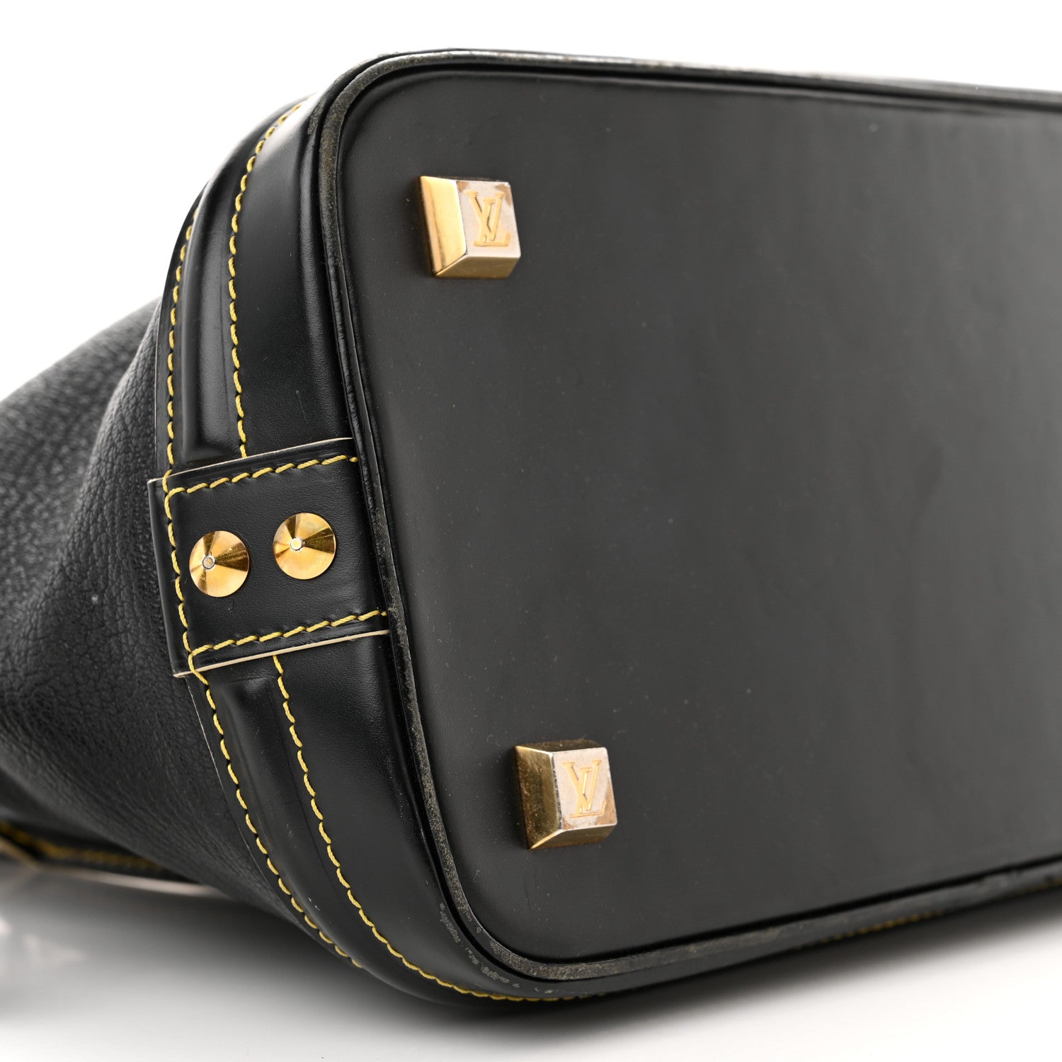 Louis Vuitton Suhali Lockit MM Black 8 of 22
