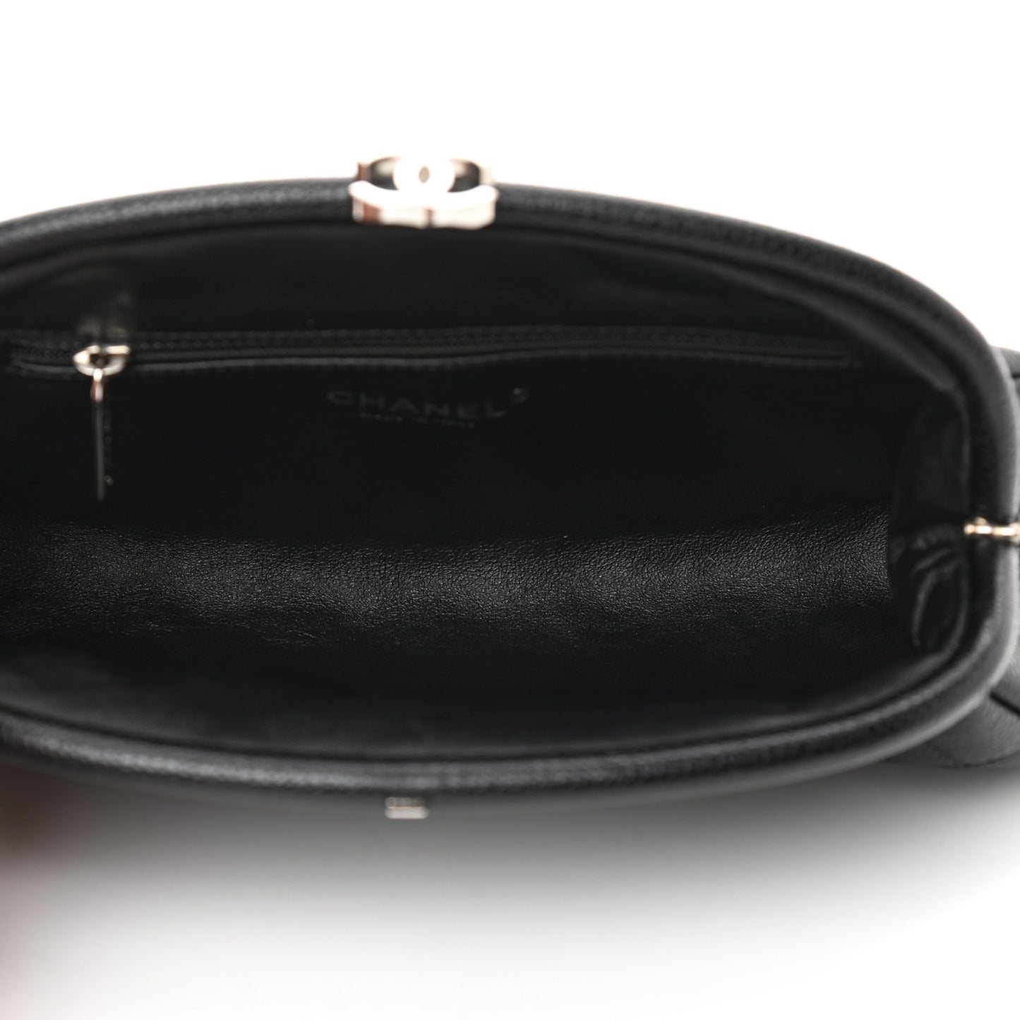 Caviar Quilted Timeless Clutch Black
