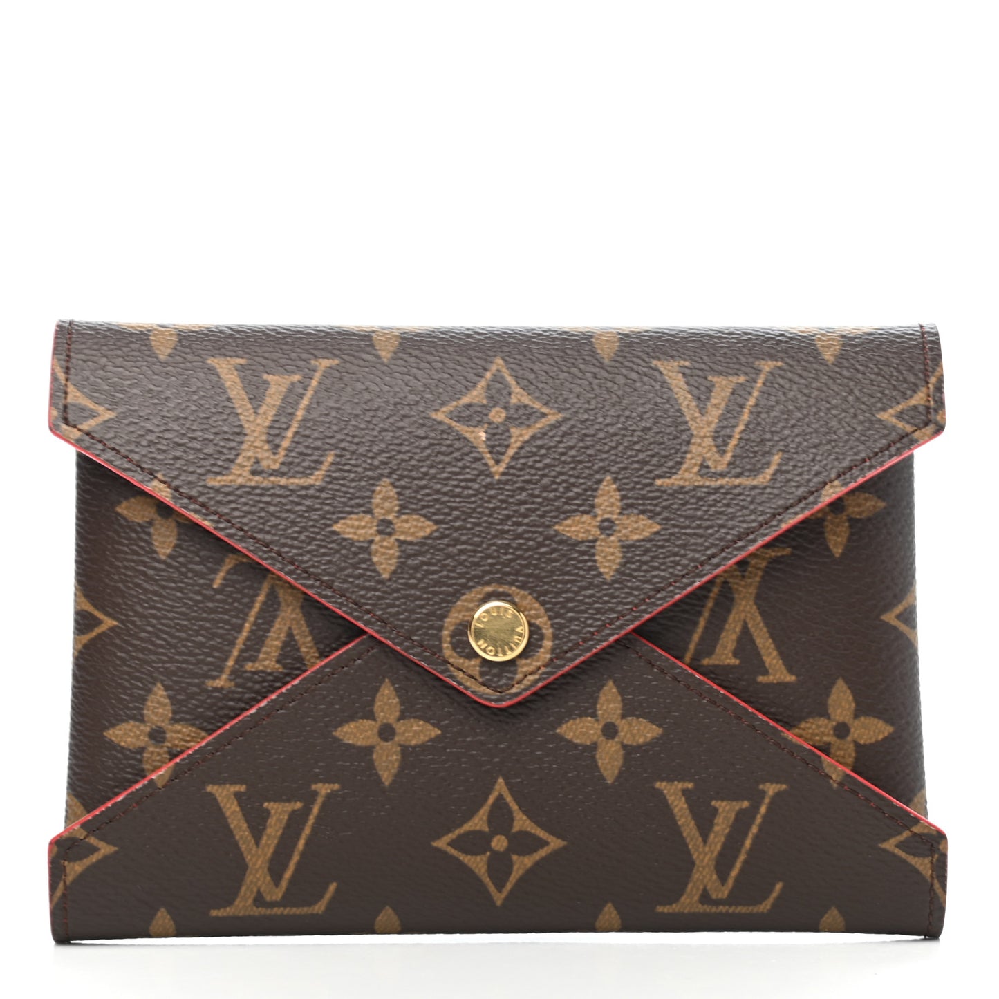 Monogram Medium Kirigami Pochette Insert Coquelicot