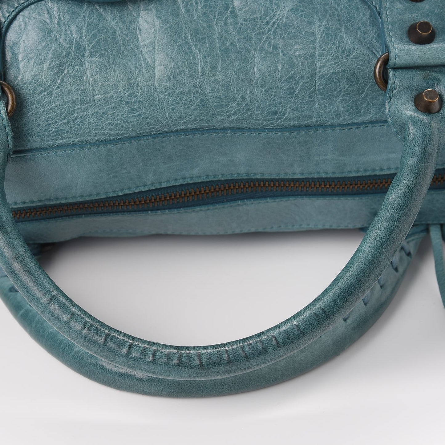 Chevre Classic Hardware Twiggy Aquamarine