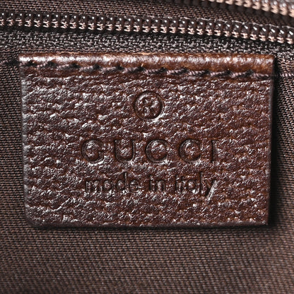 Gucci Monogram Waist Pouch Bag Dark Brown 5 of 9