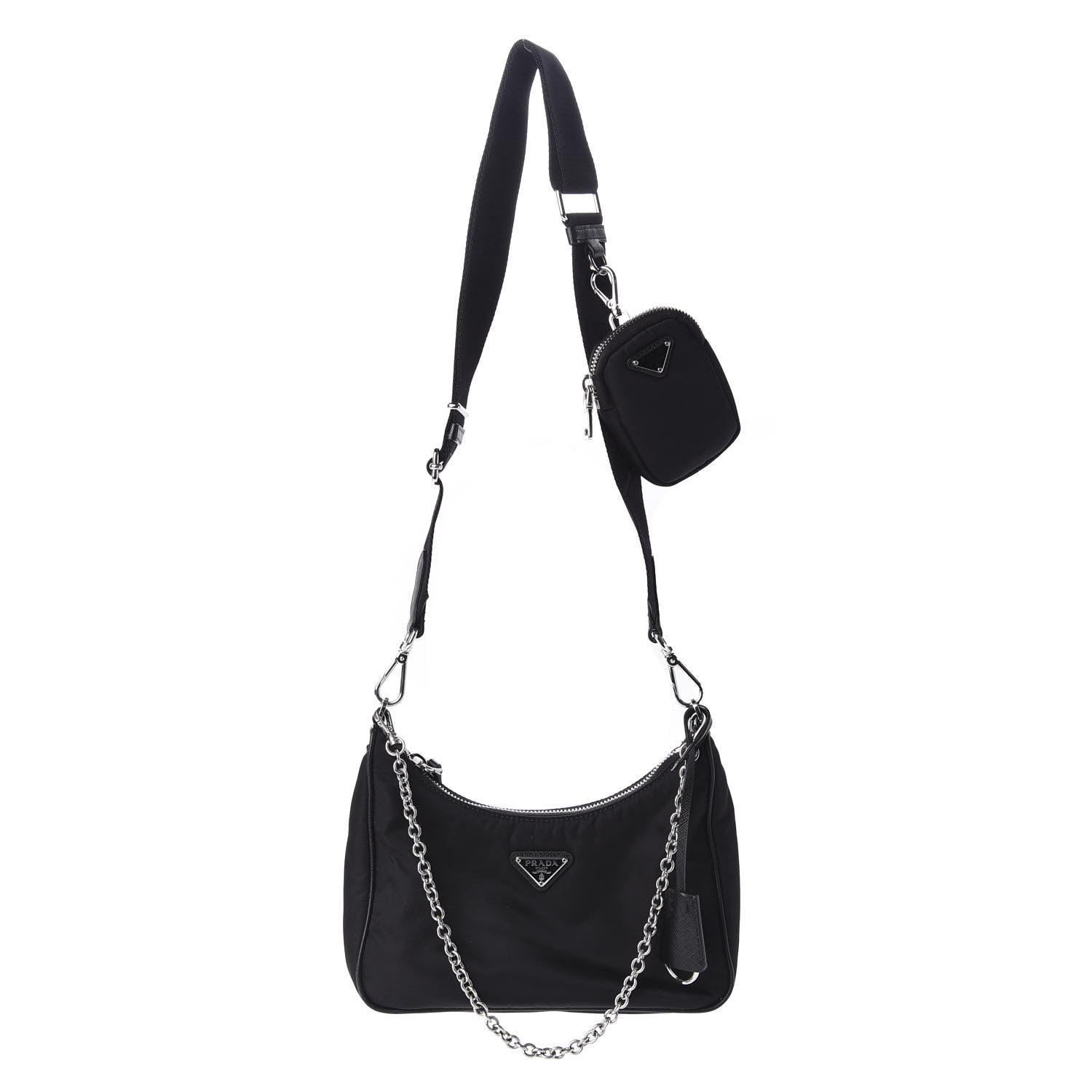 Prada Nylon Re-Edition 2005 Shoulder Bag Black 1 of 11