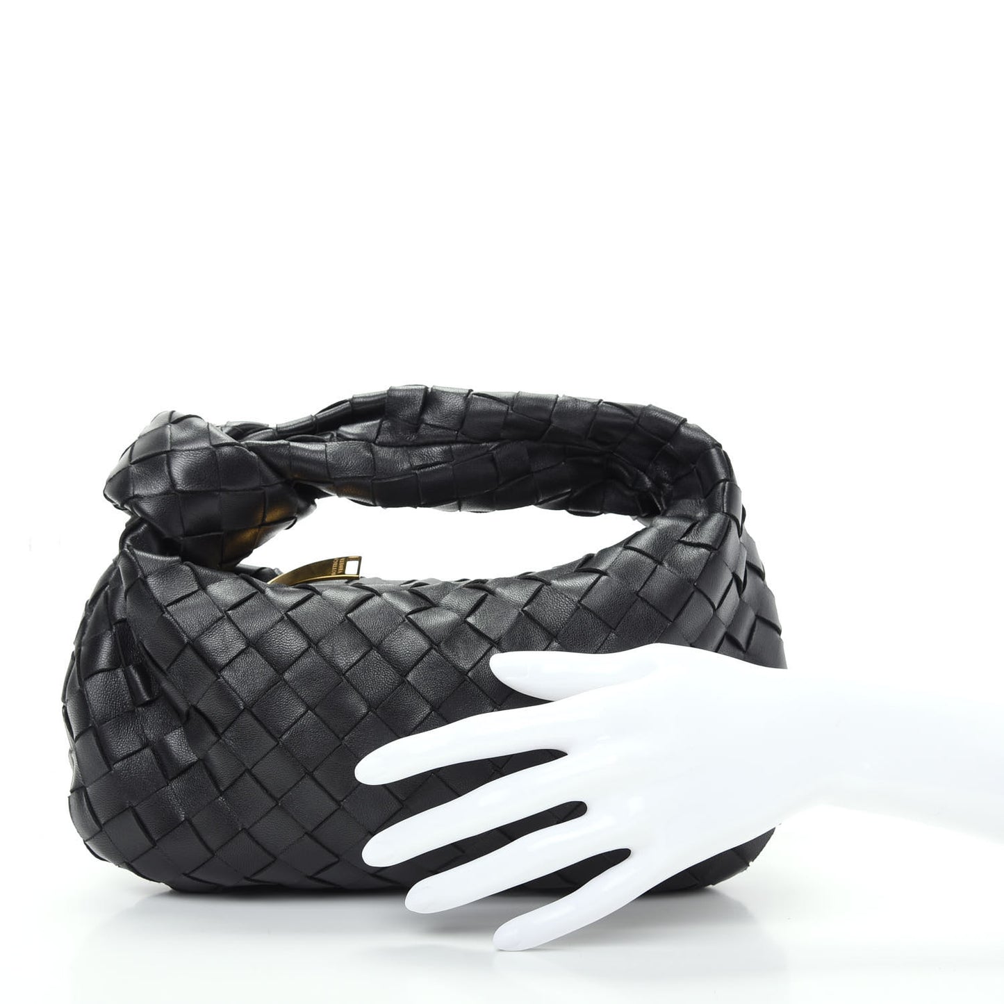 Nappa Intrecciato Mini Jodie Black