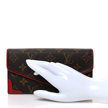 Louis Vuitton Monogram Sarah Retiro Wallet Cherry 2 of 6