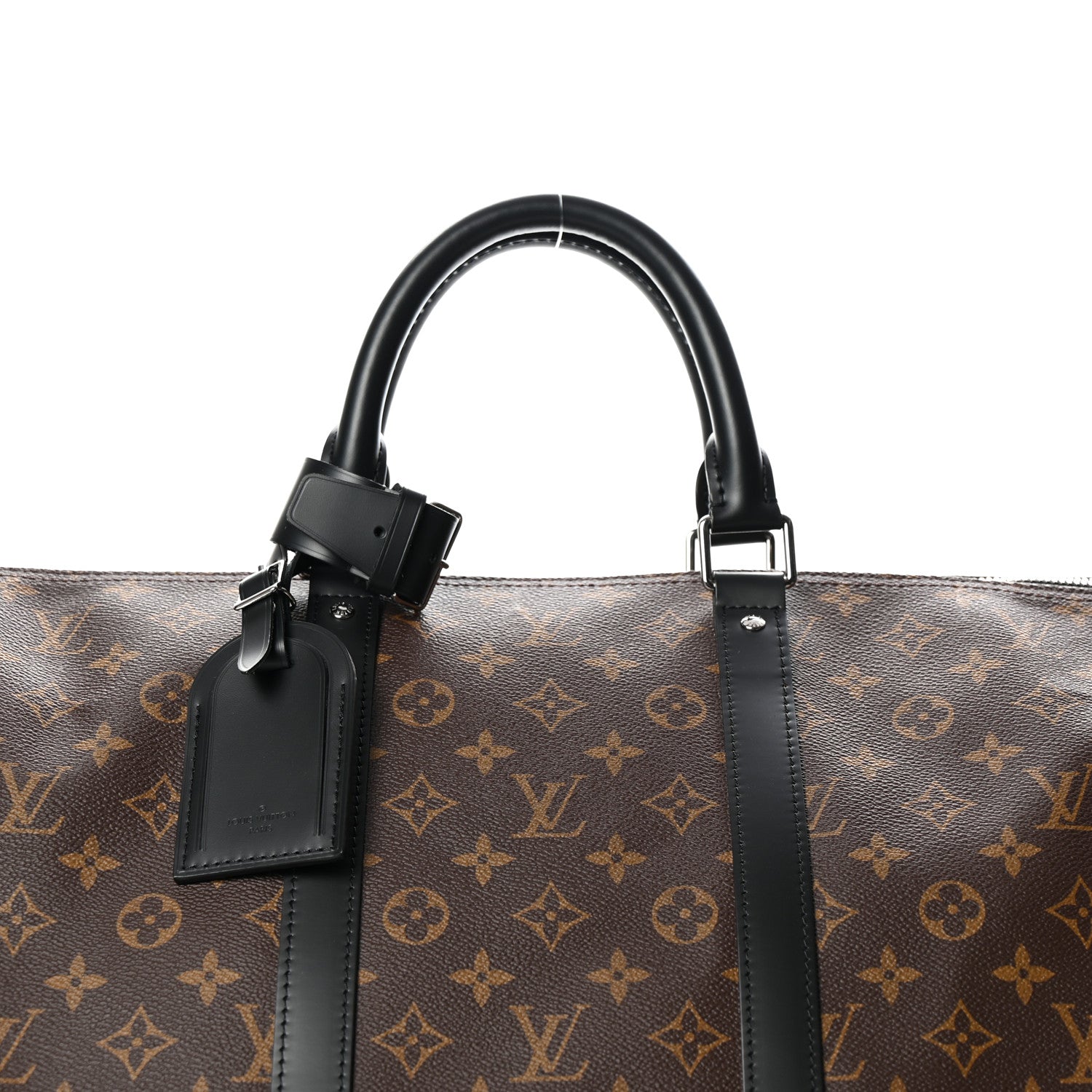 Louis Vuitton Monogram Macassar Keepall Bandouliere 55 6 of 8
