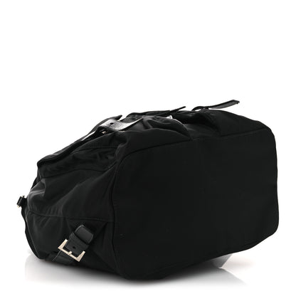 Prada Tessuto Nylon Saffiano Medium Backpack Black 5 of 13