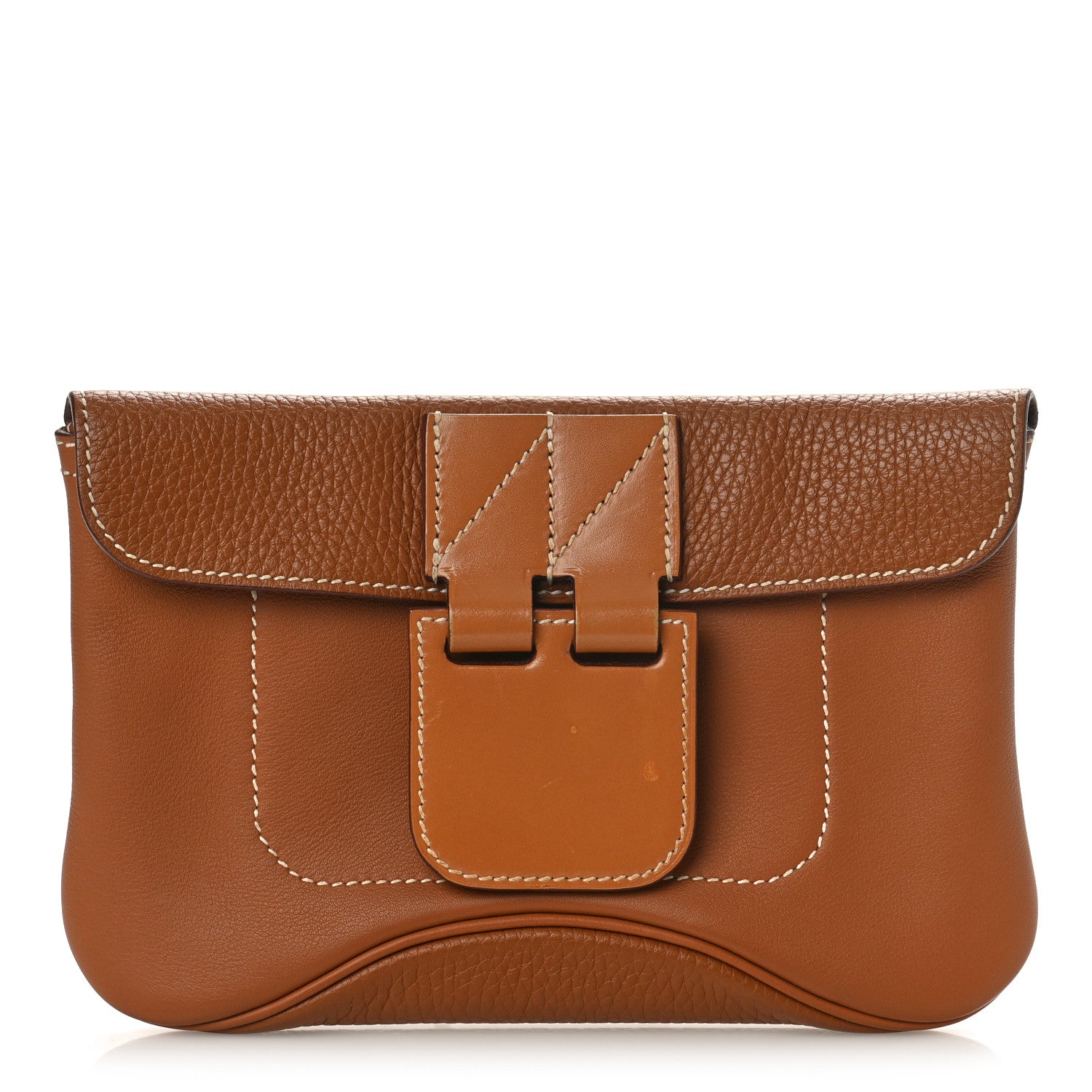 Hermes Swift Taurillon Clemence Vache Hunter Virevolte Pochette Gold 1 of 8