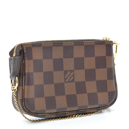 Louis Vuitton Damier Ebene Mini Pochette Accessories 3 of 7