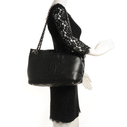 Chanel Caviar CC Timeless Soft Tote Black 2 of 7