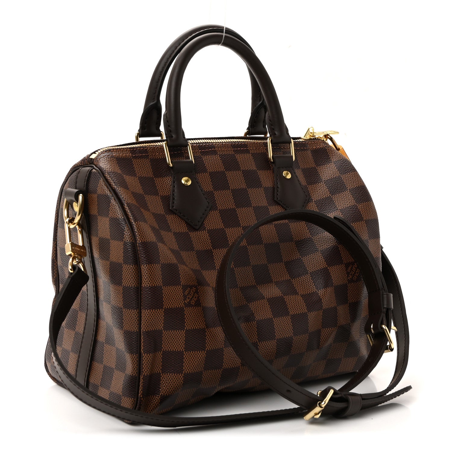 Louis Vuitton Damier Ebene Speedy Bandouliere 25 3 of 9