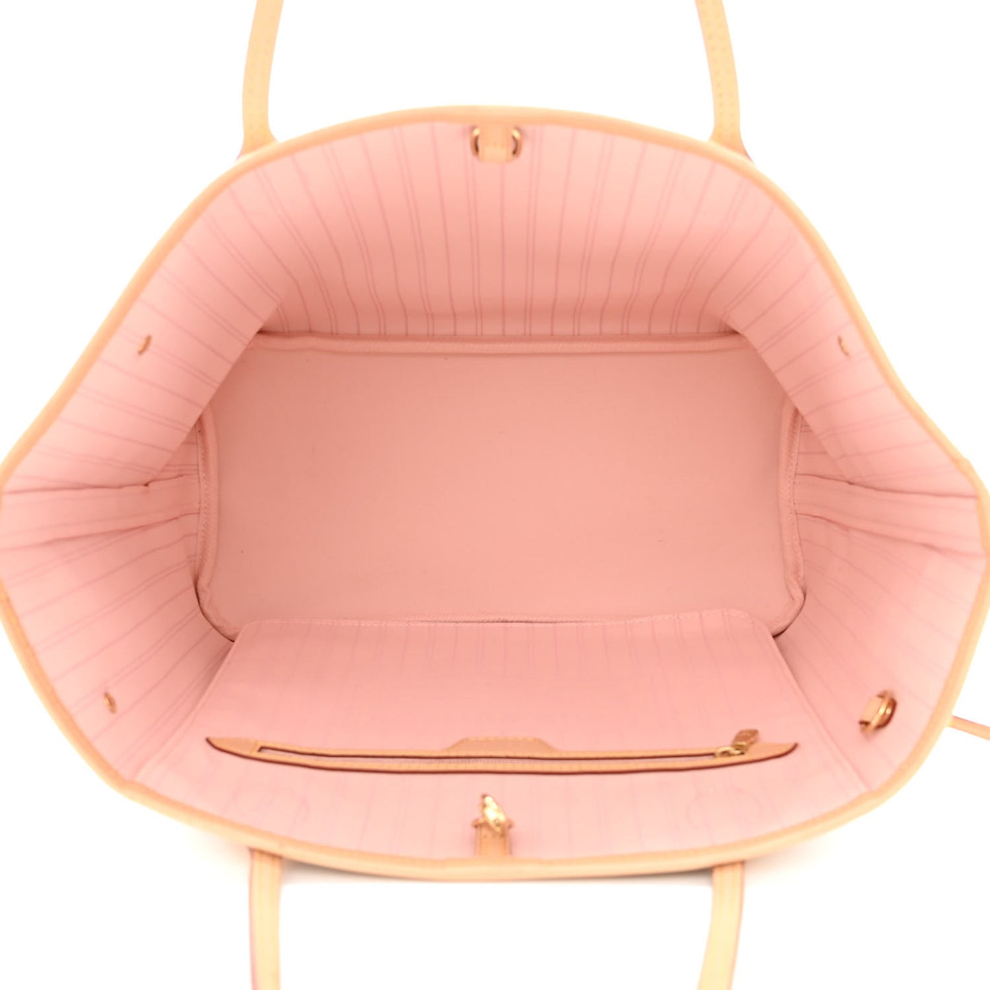 Damier Azur Neo Neverfull MM Rose Ballerine