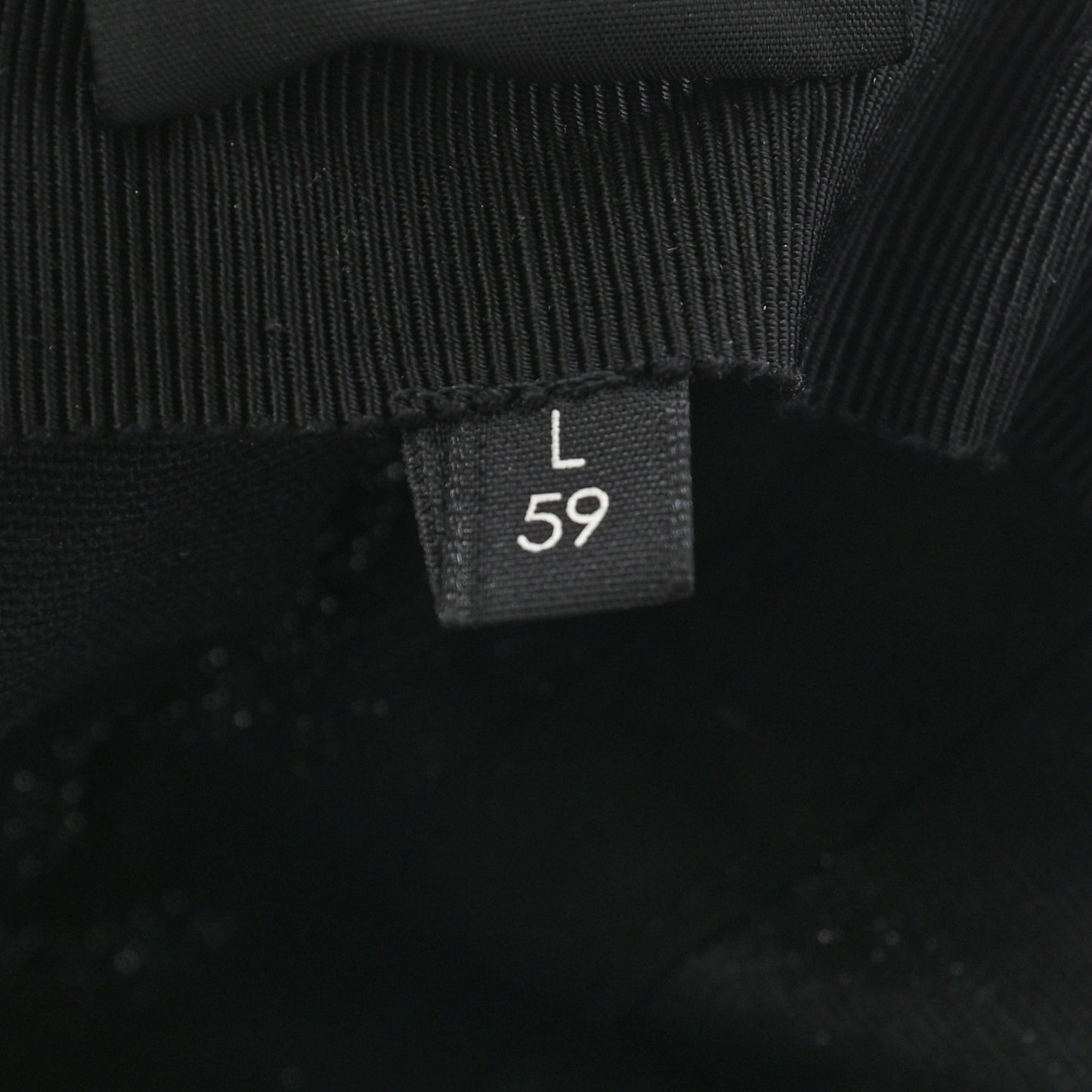 Gabardine Gucci Headband Baseball Hat L Black