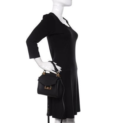 Givenchy Calfskin Mini Mystic Shoulder Bag Black 3 of 10