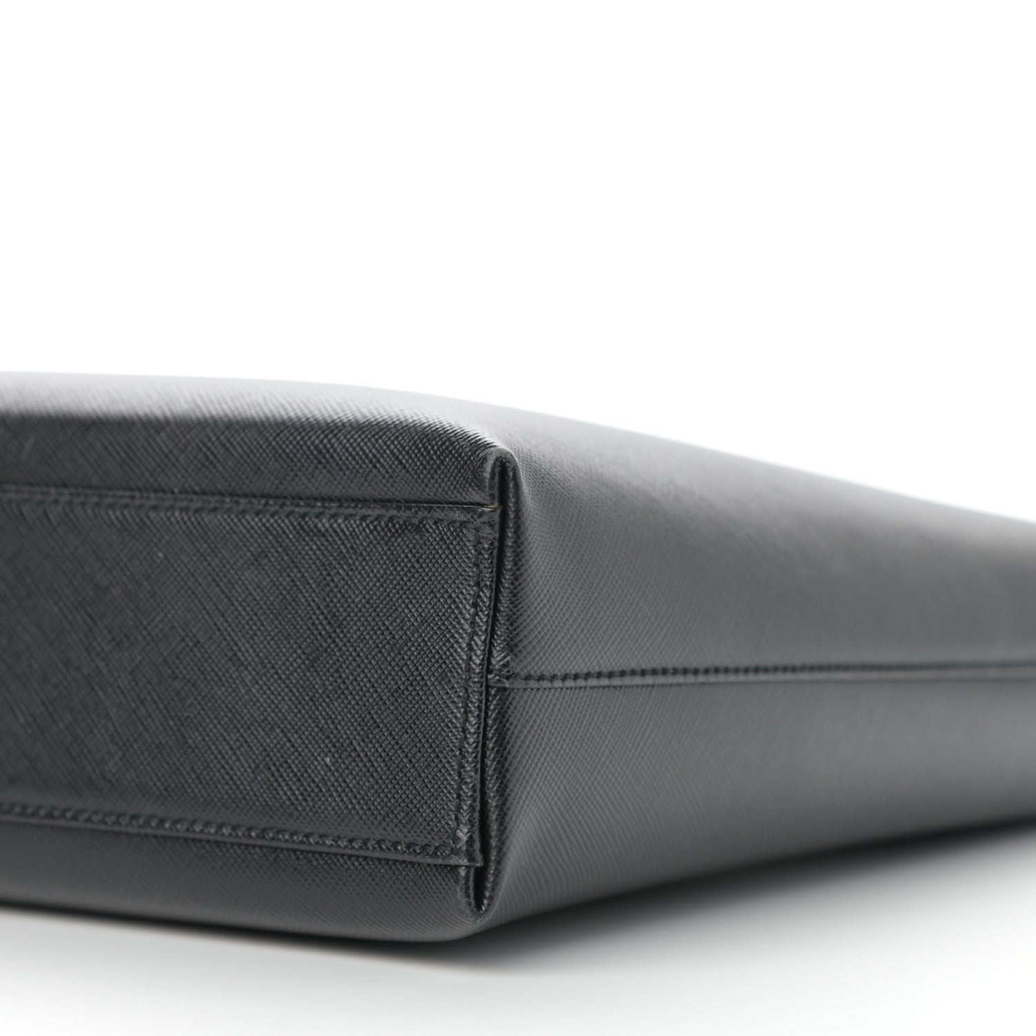 Salvatore Ferragamo Hammered Calfskin Gancini Hobo Black 9 of 9