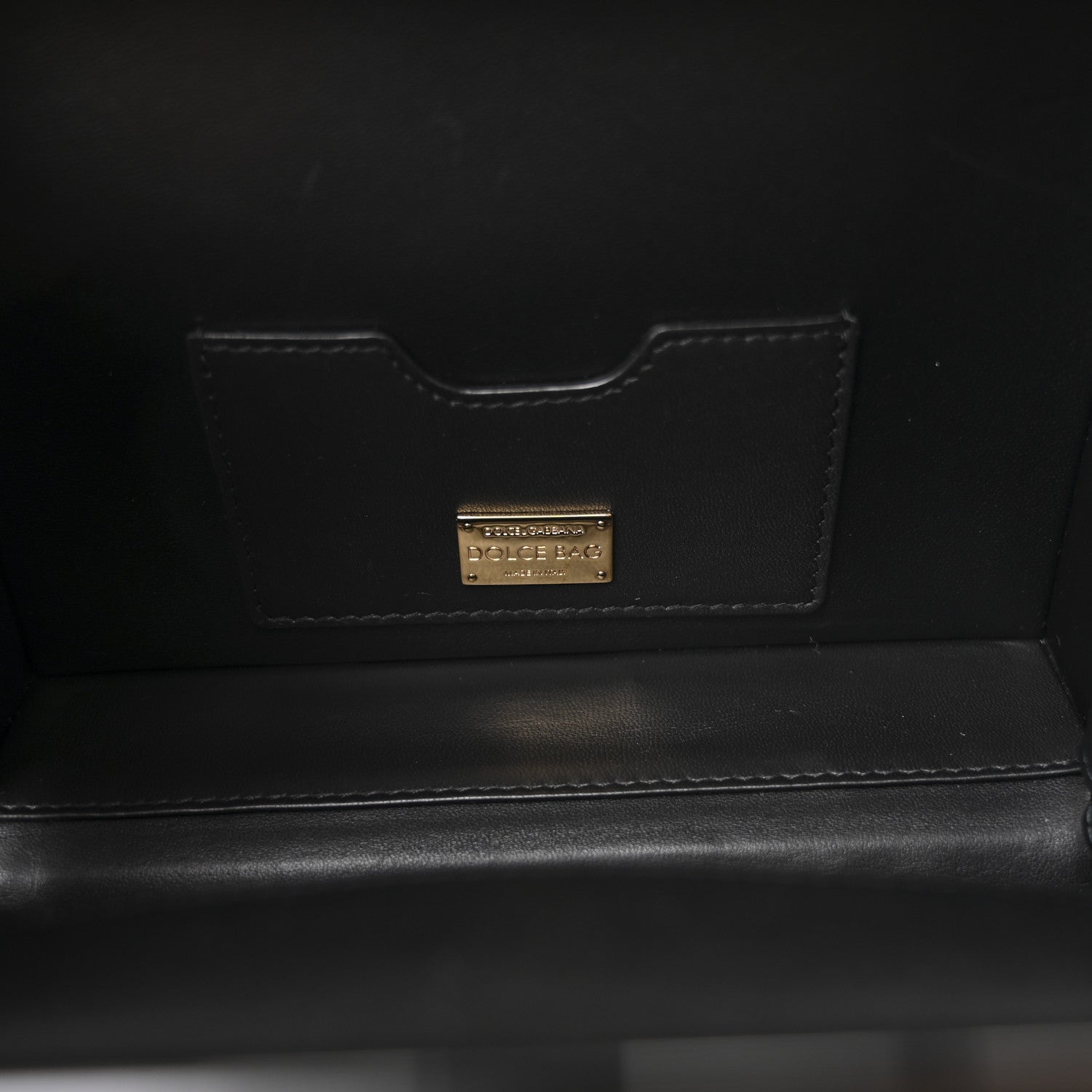 Dolce & Gabbana Plexiglass Snakeskin Cherub Box Bag Black Gold 11 of 29