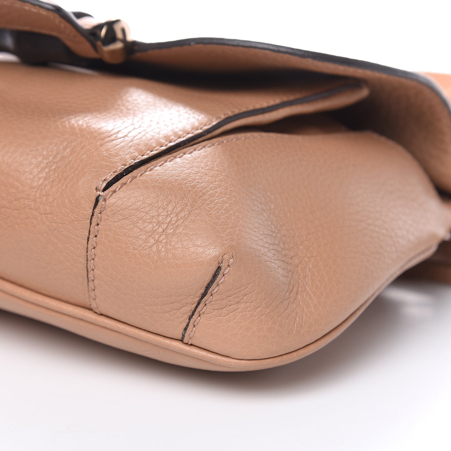 Calfskin Small Nouveau Shoulder Bag Camelia
