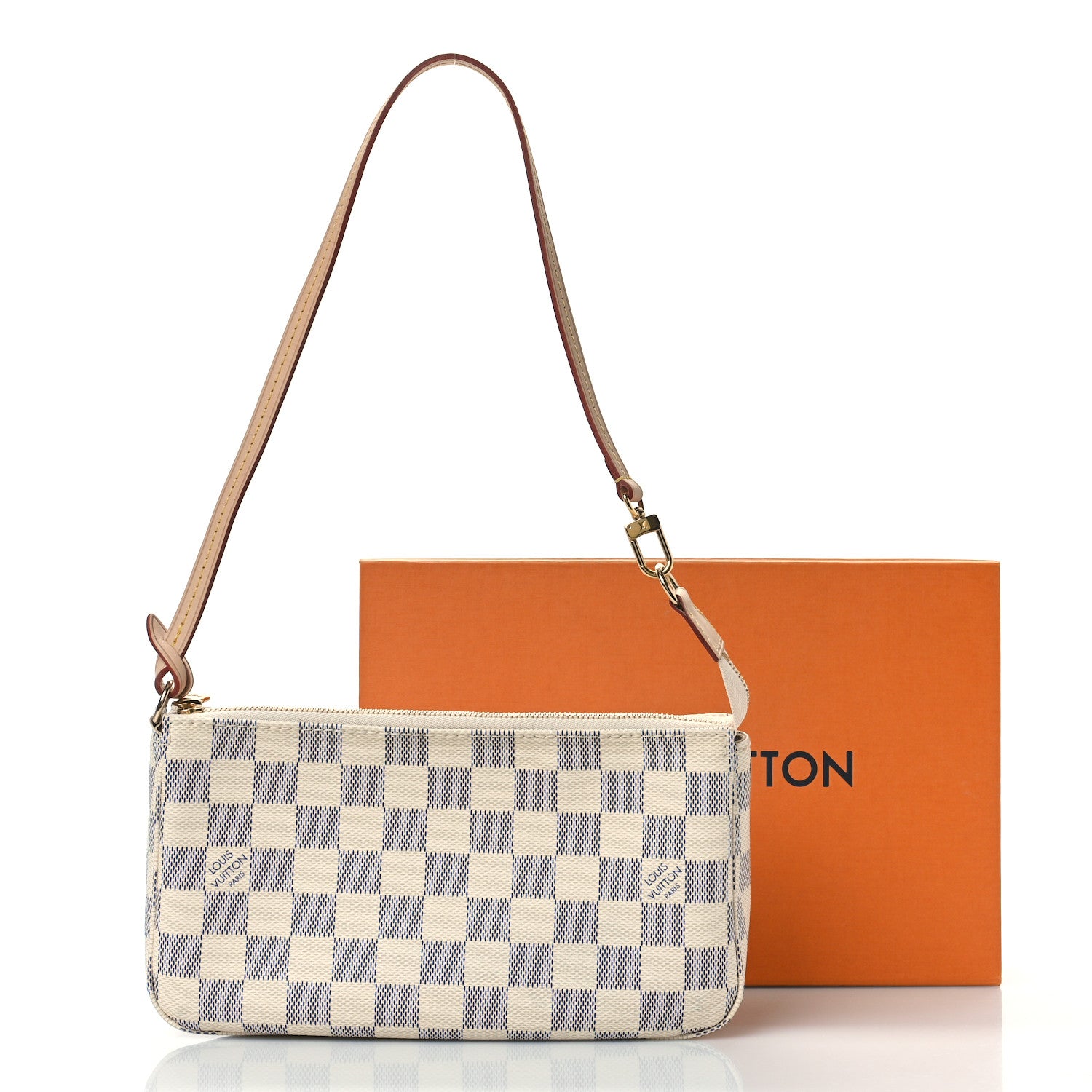 Louis Vuitton Damier Azur Pochette Accessories NM 9 of 9