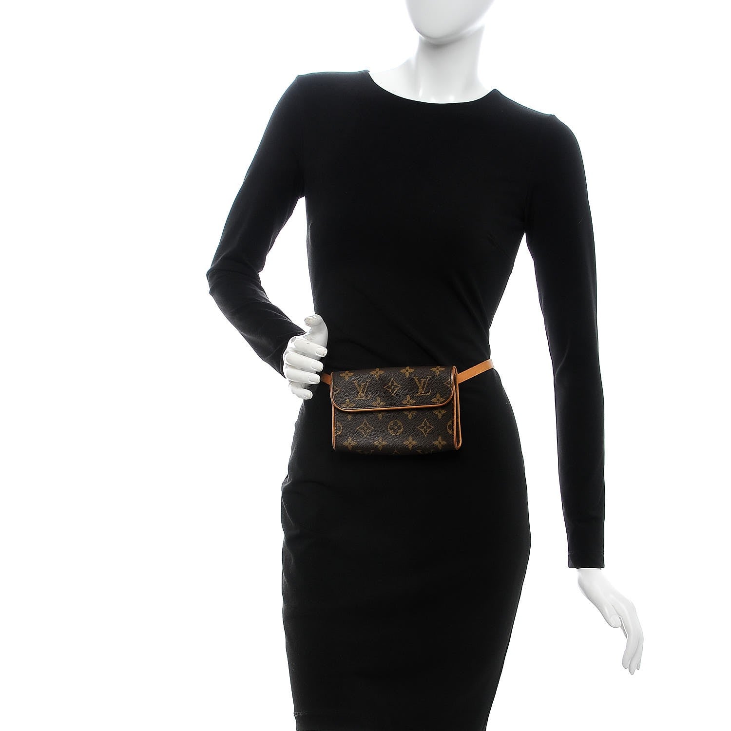 Louis Vuitton Monogram Pochette Florentine L 2 of 9