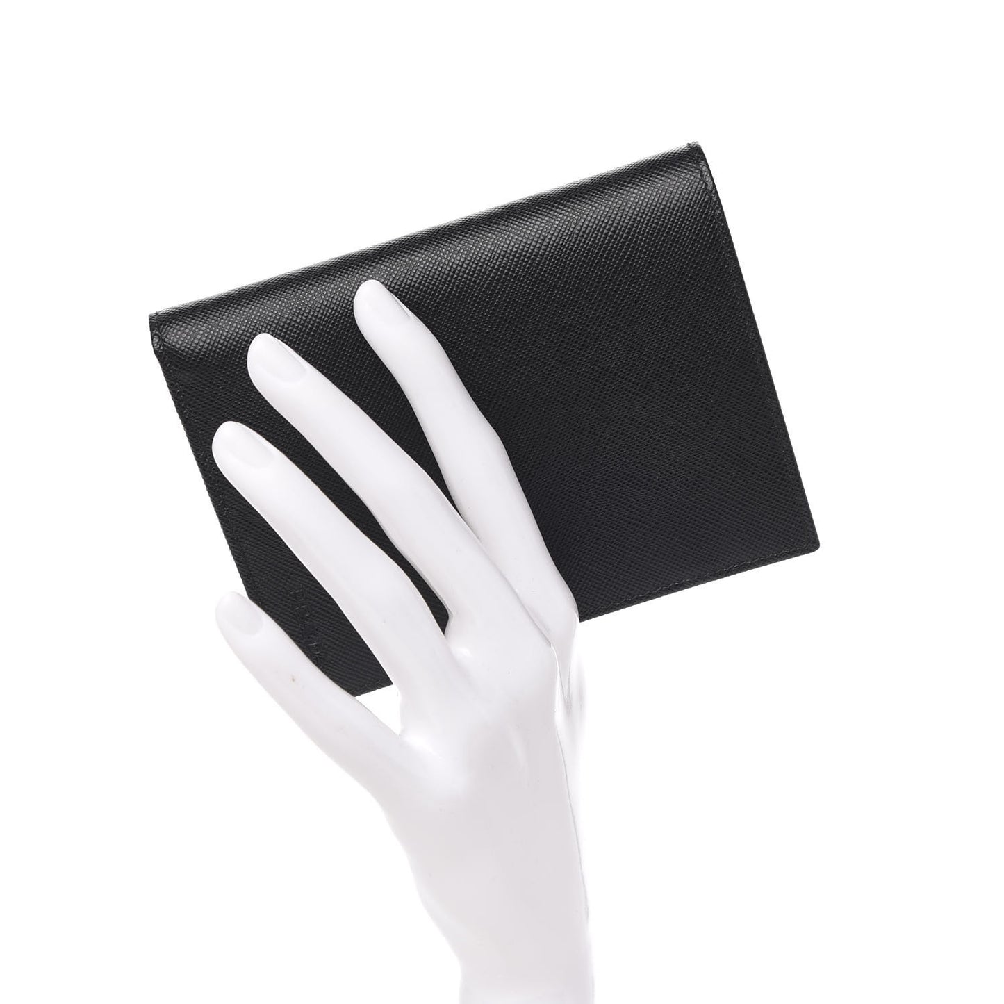 Saffiano Bi-Fold Wallet Black