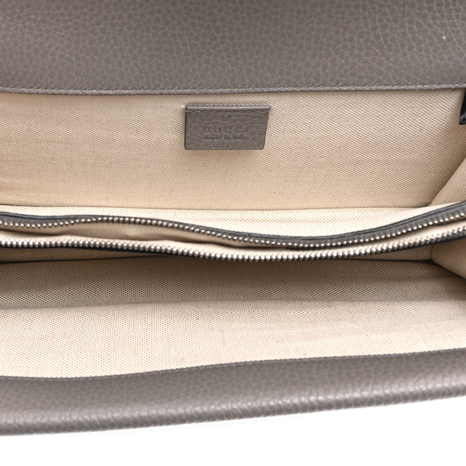 Gucci Pebbled Calfskin Small Dionysus Shoulder Bag Dusty Grey 5 of 12