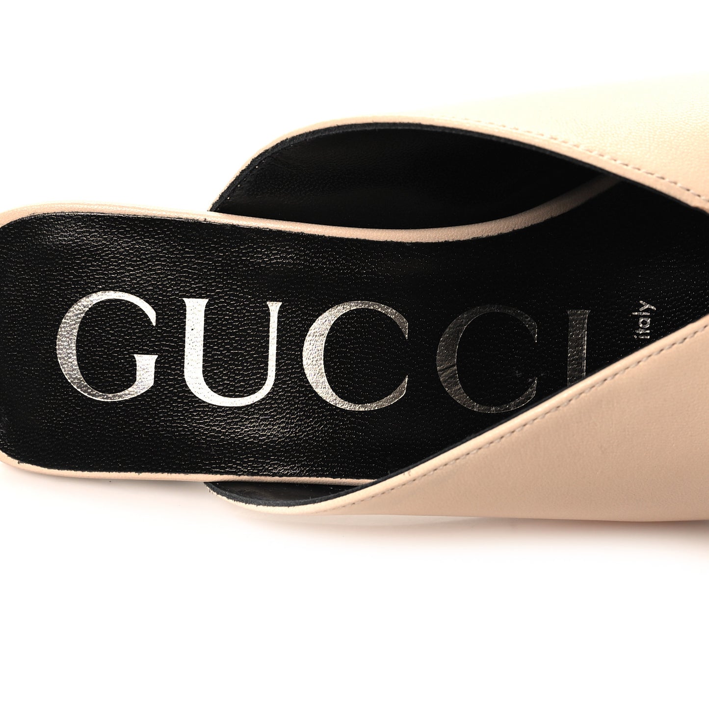 Malaga Kid Square G Slide Sandals 35.5 Skin Rose