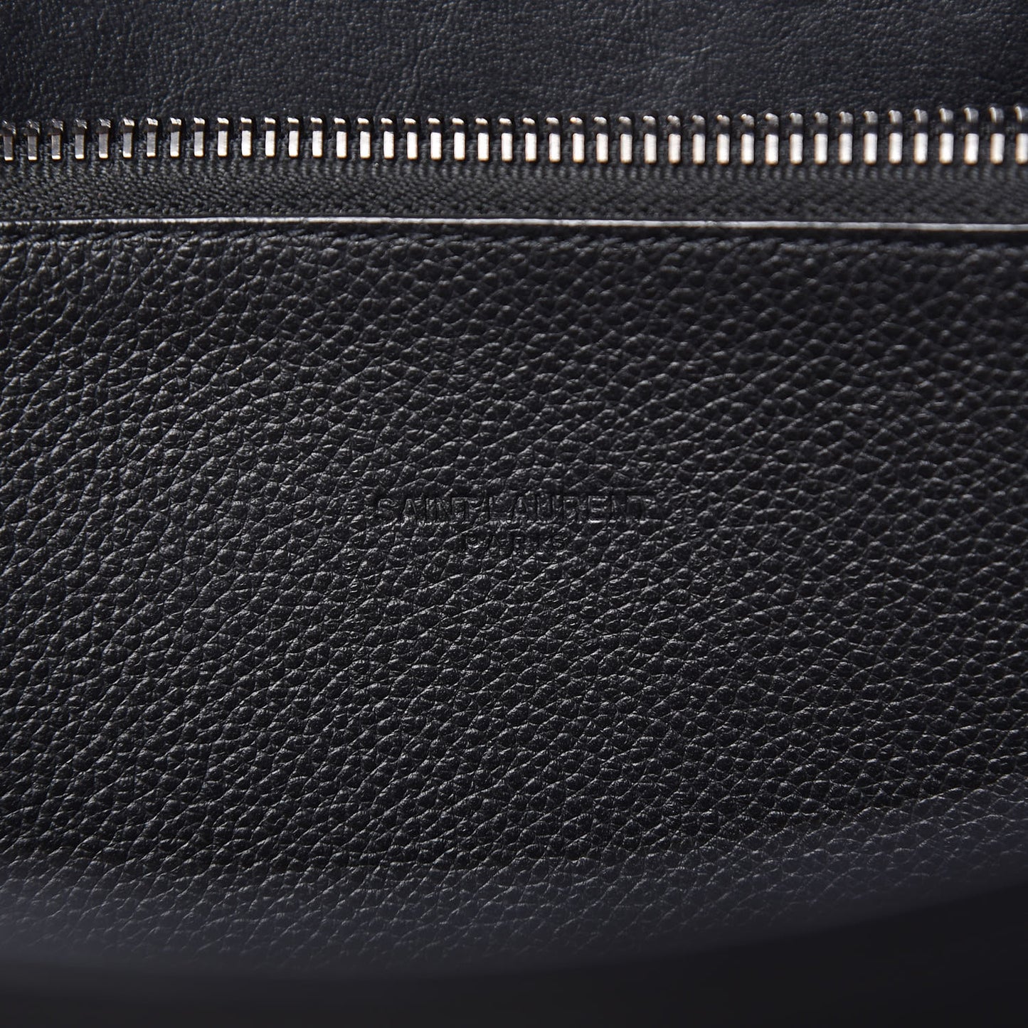 Grained Calfskin Large Sac De Jour Carryall Black