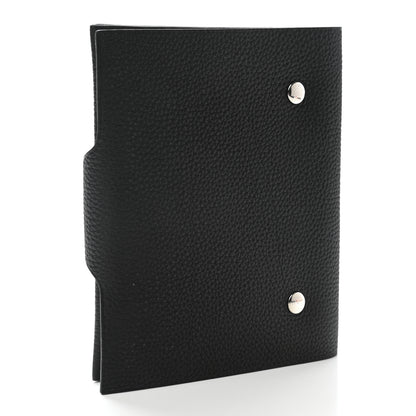 Hermes Togo Ulysse PM Notebook Cover Black 4 of 9