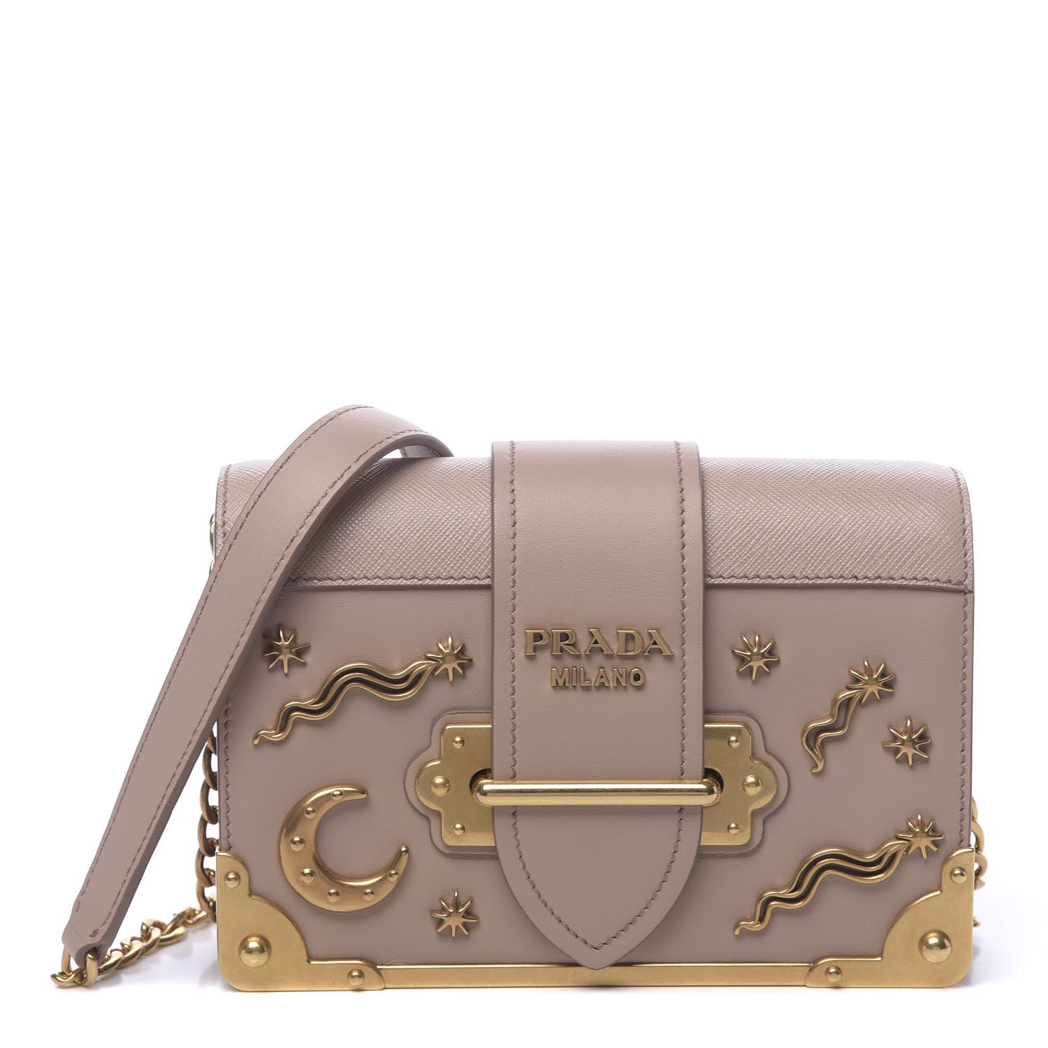 Prada City Calf Saffiano Astrology Cahier Bag Cipria 1 of 9
